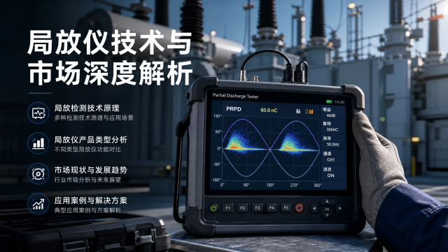 <a href='http://m.jnsclsb.cn/products/c/Partial-discharge-detector-(analyzer)'>局放儀</a>市場與技術深度分析