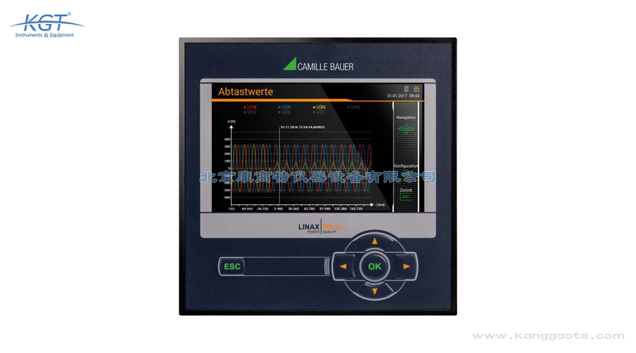 德國GMC-Instruments Linax PQ3000/5000在線電能質量分析儀