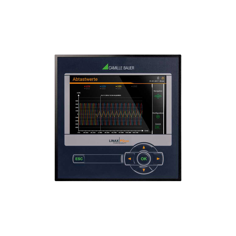 德國GMC-Instruments Linax PQ3000/5000在線電能質量分析儀