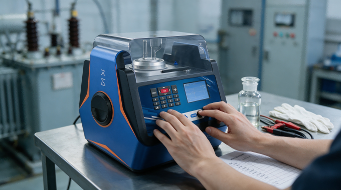 絕緣<a href='http://m.jnsclsb.cn/products/c/Insulating-oil-dielectric-loss-tester'>油介損測試儀</a>-太乙