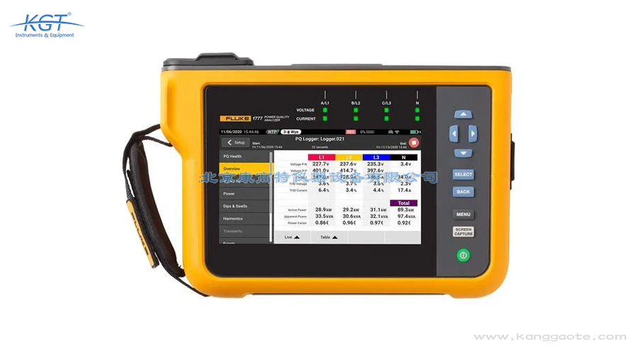 美國fluke 1773/1775/1777 系列三相電能質量分析儀